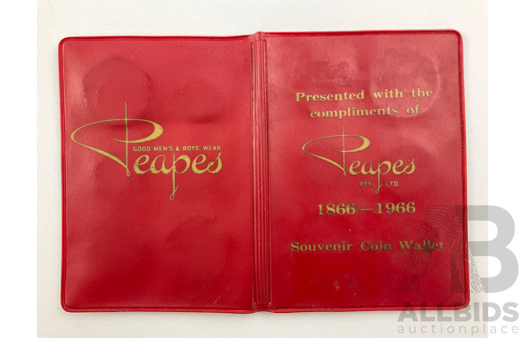 Australian Decimal and Pre Decimal Coin Sets Including 1966 Round Fifty Cent Coin