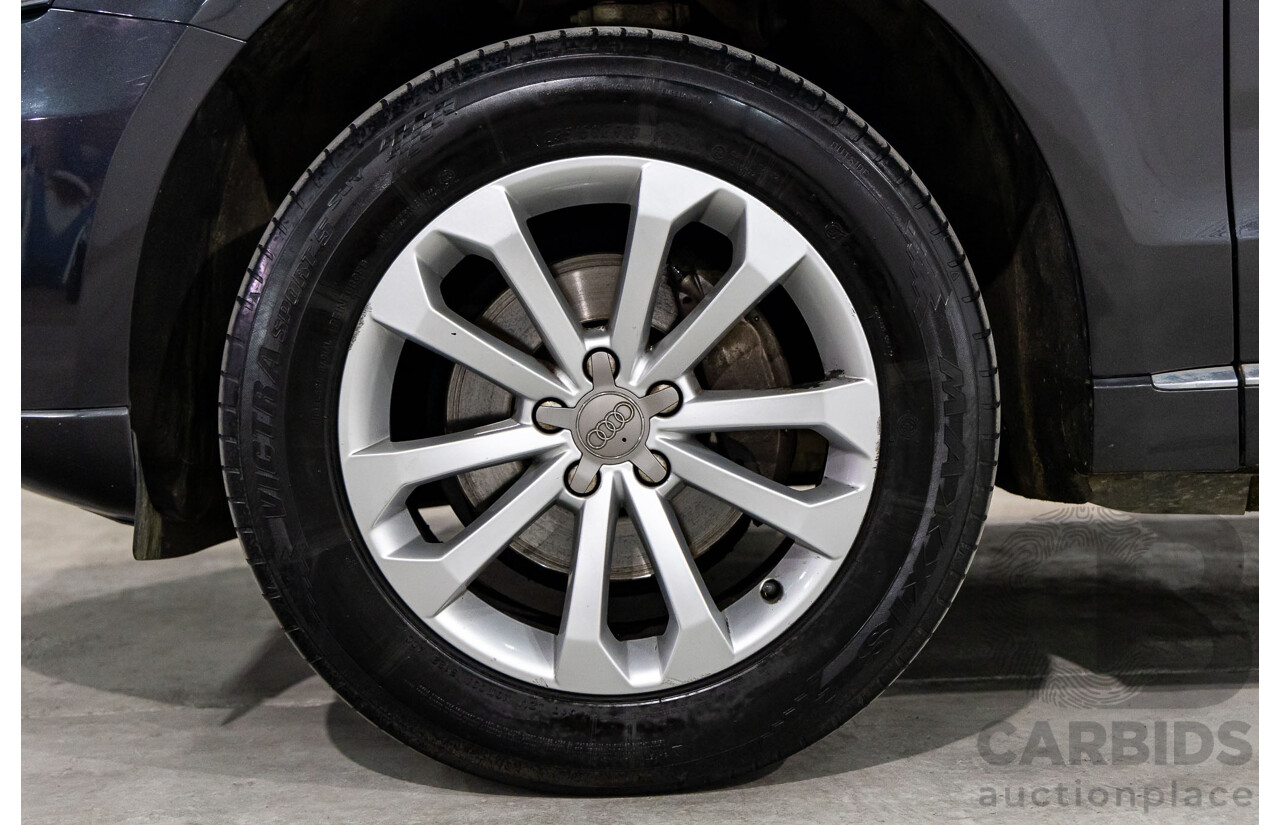 8/2014 Audi Q5 2.0 TFSI Quattro (AWD) 8R MY14.5 4d Wagon Lava Grey Metallic Turbo 2.0L