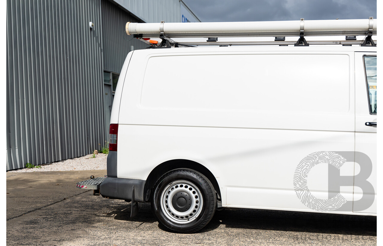 5/2011 Volkswagen Transporter 103 TDI SWB MED T5 MY11 Van Candy White Turbo Diesel 2.0L