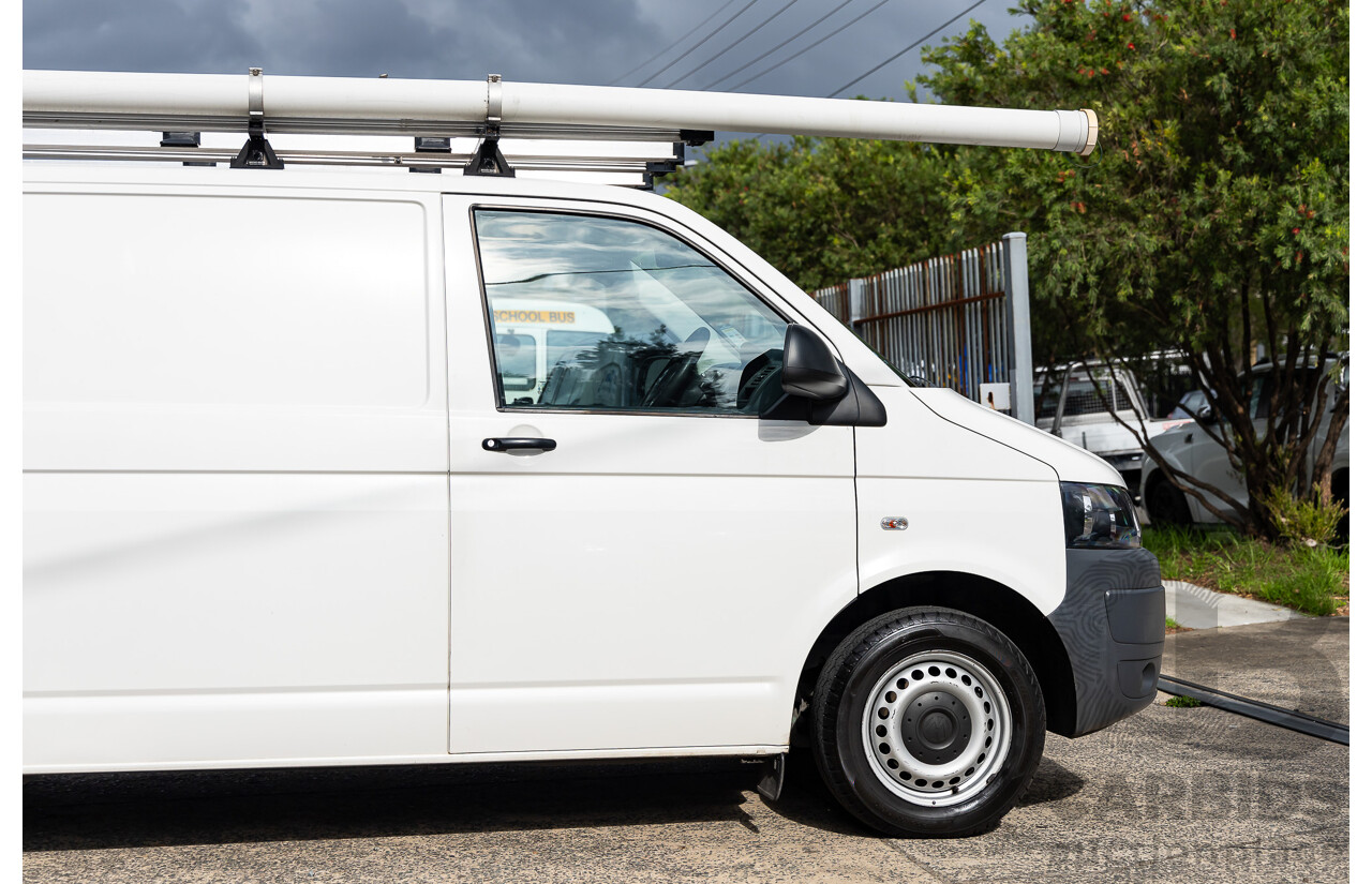 5/2011 Volkswagen Transporter 103 TDI SWB MED T5 MY11 Van Candy White Turbo Diesel 2.0L