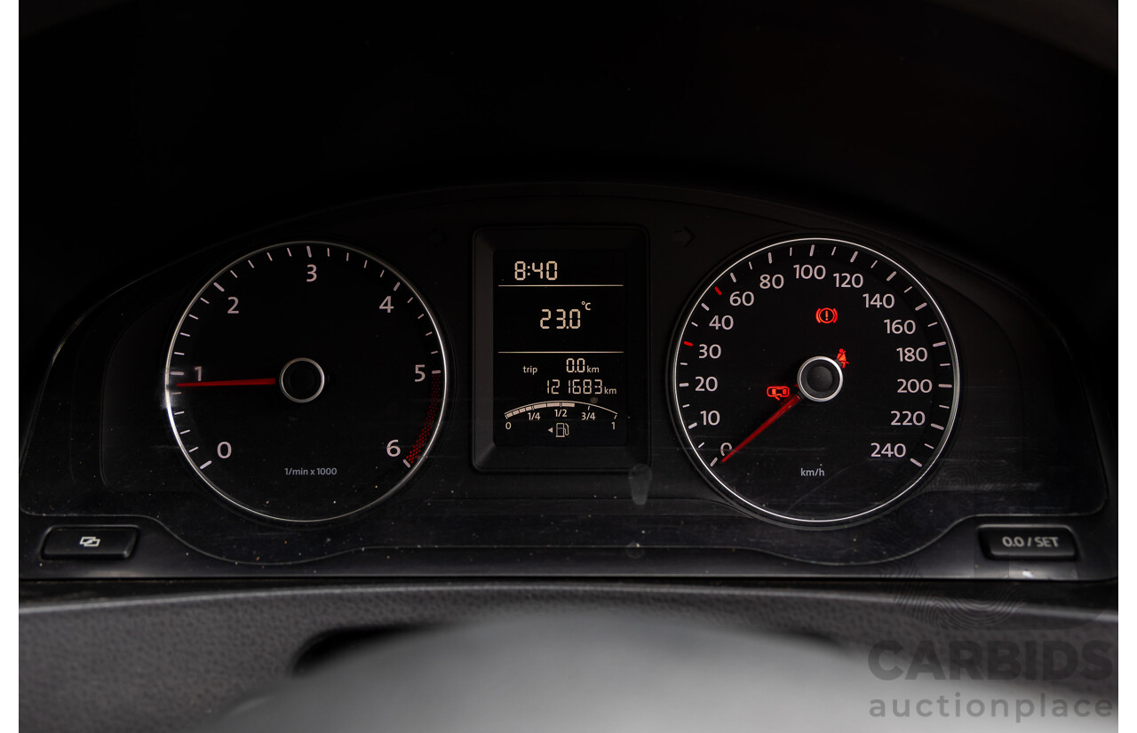 5/2011 Volkswagen Transporter 103 TDI SWB MED T5 MY11 Van Candy White Turbo Diesel 2.0L