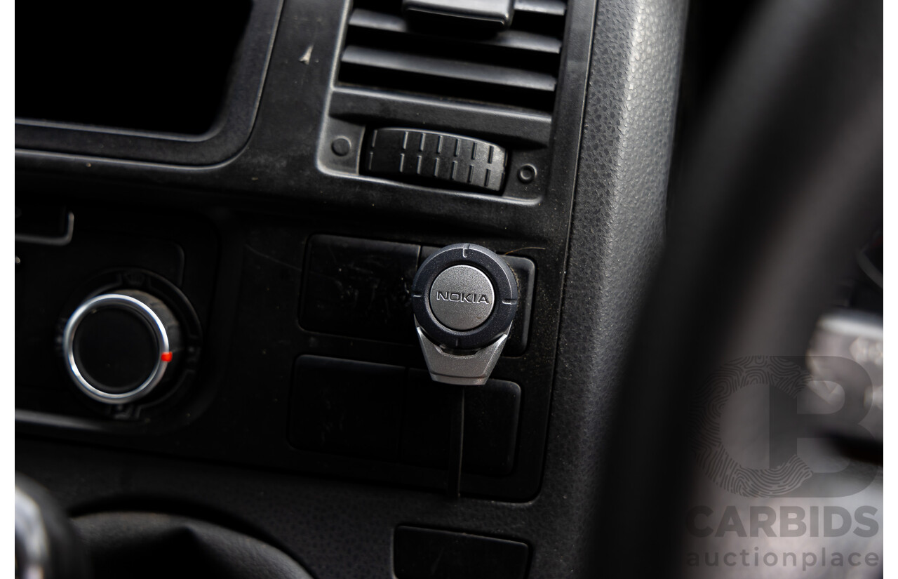 5/2011 Volkswagen Transporter 103 TDI SWB MED T5 MY11 Van Candy White Turbo Diesel 2.0L