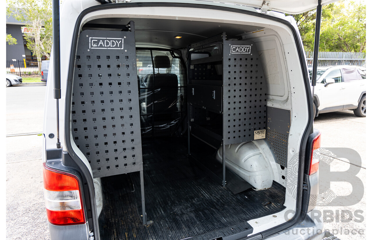 5/2011 Volkswagen Transporter 103 TDI SWB MED T5 MY11 Van Candy White Turbo Diesel 2.0L