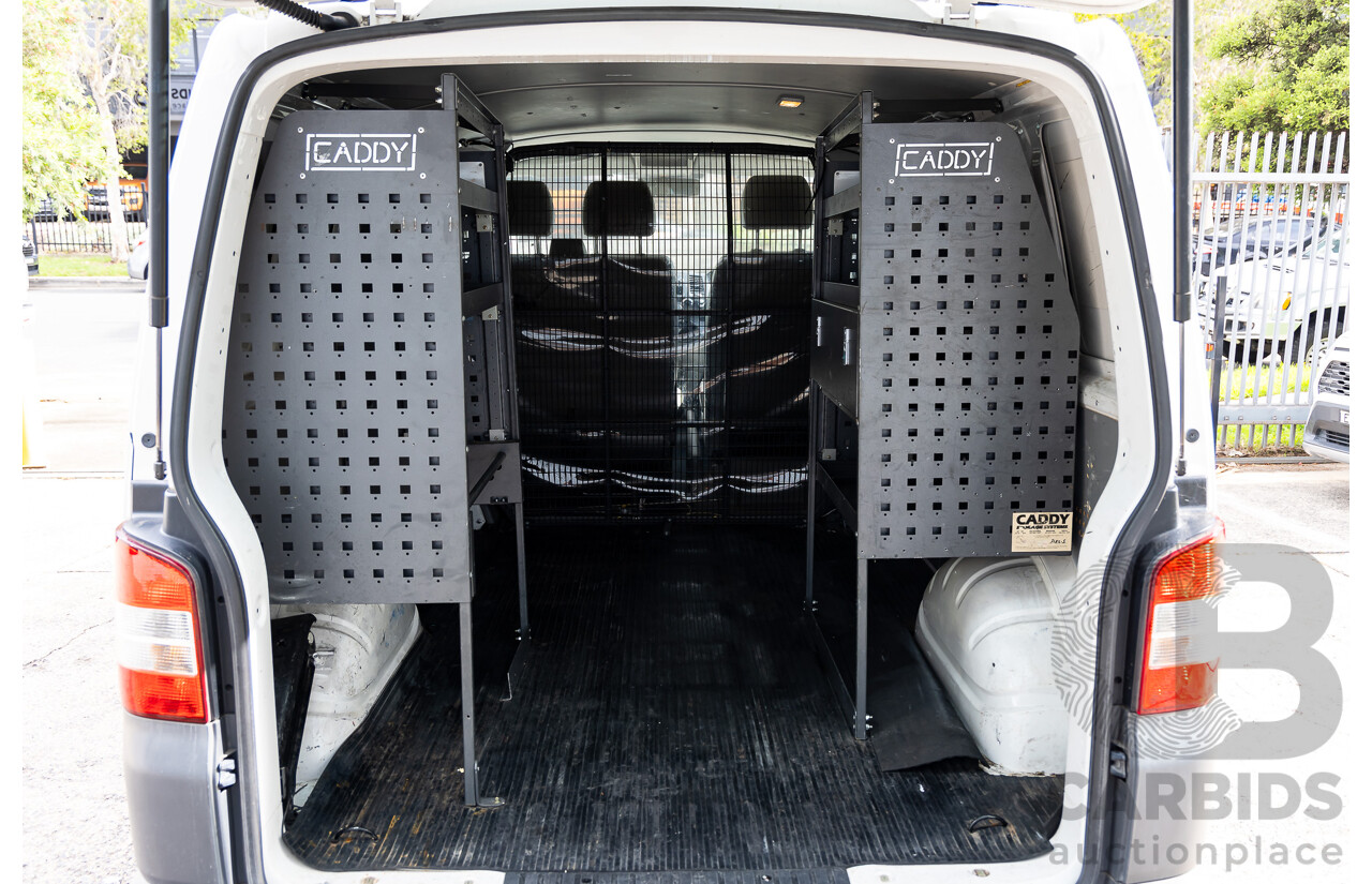 5/2011 Volkswagen Transporter 103 TDI SWB MED T5 MY11 Van Candy White Turbo Diesel 2.0L