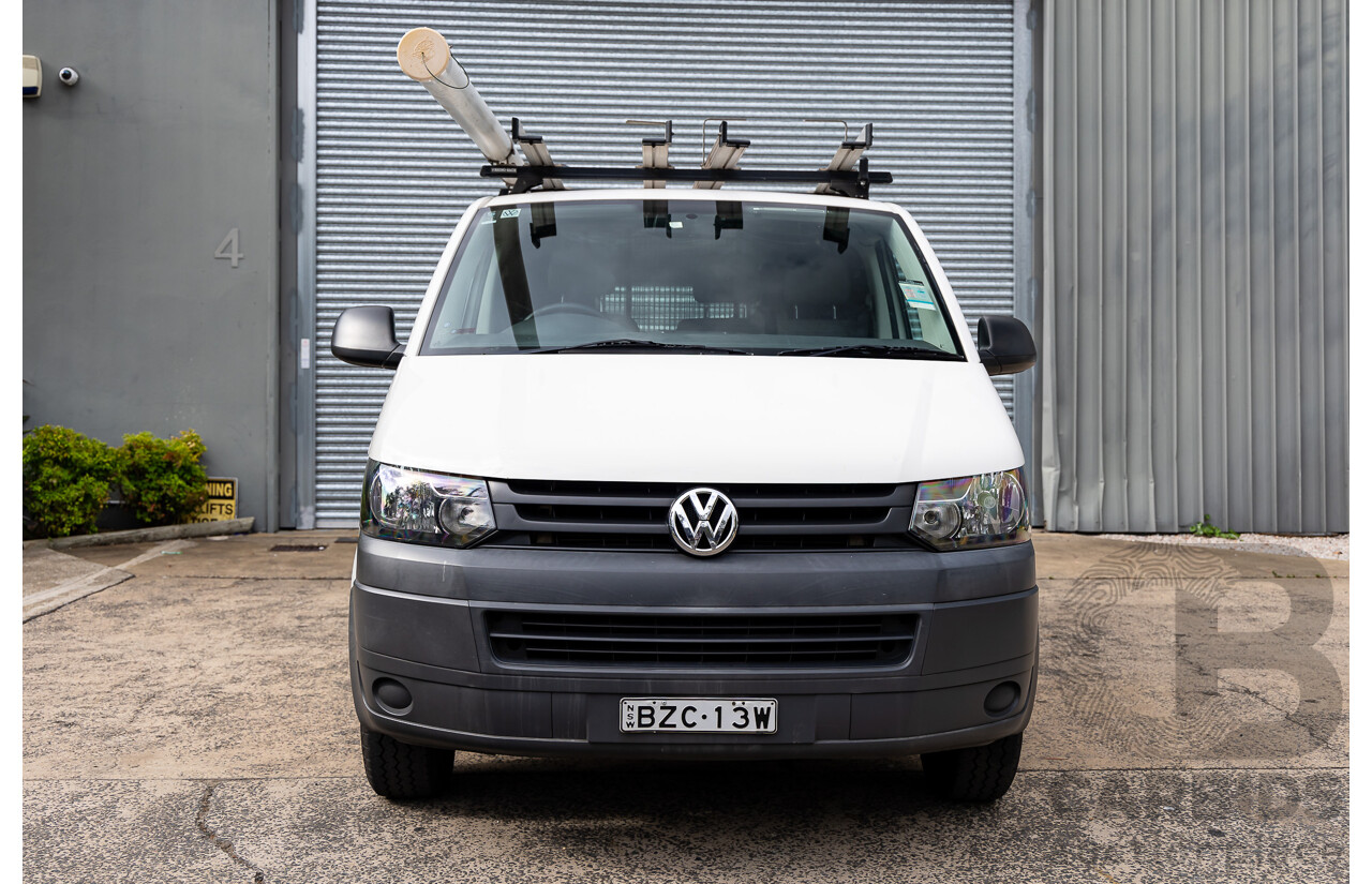 5/2011 Volkswagen Transporter 103 TDI SWB MED T5 MY11 Van Candy White Turbo Diesel 2.0L