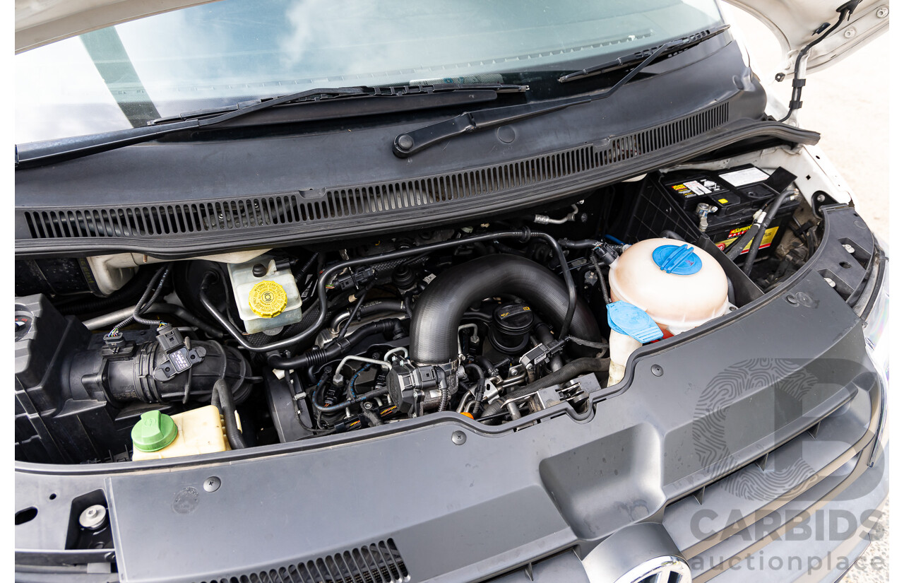 5/2011 Volkswagen Transporter 103 TDI SWB MED T5 MY11 Van Candy White Turbo Diesel 2.0L