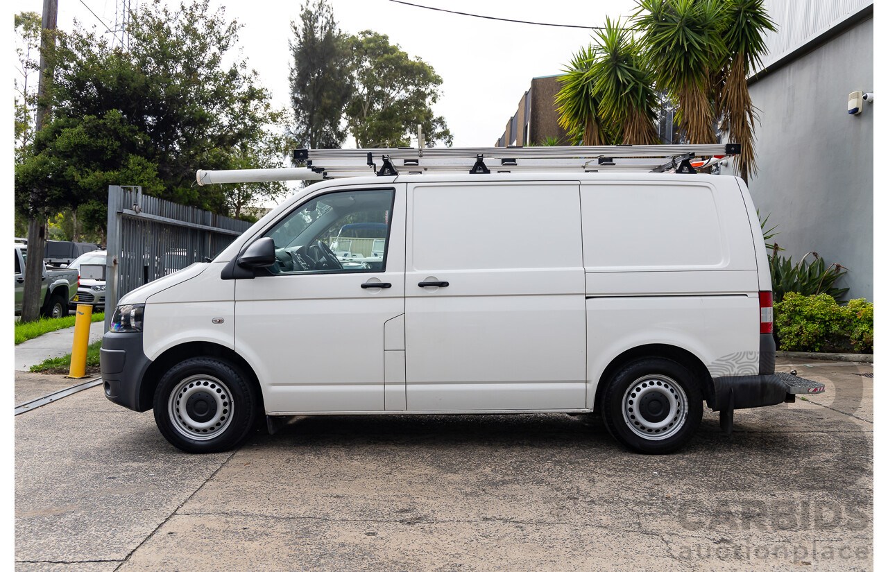 5/2011 Volkswagen Transporter 103 TDI SWB MED T5 MY11 Van Candy White Turbo Diesel 2.0L