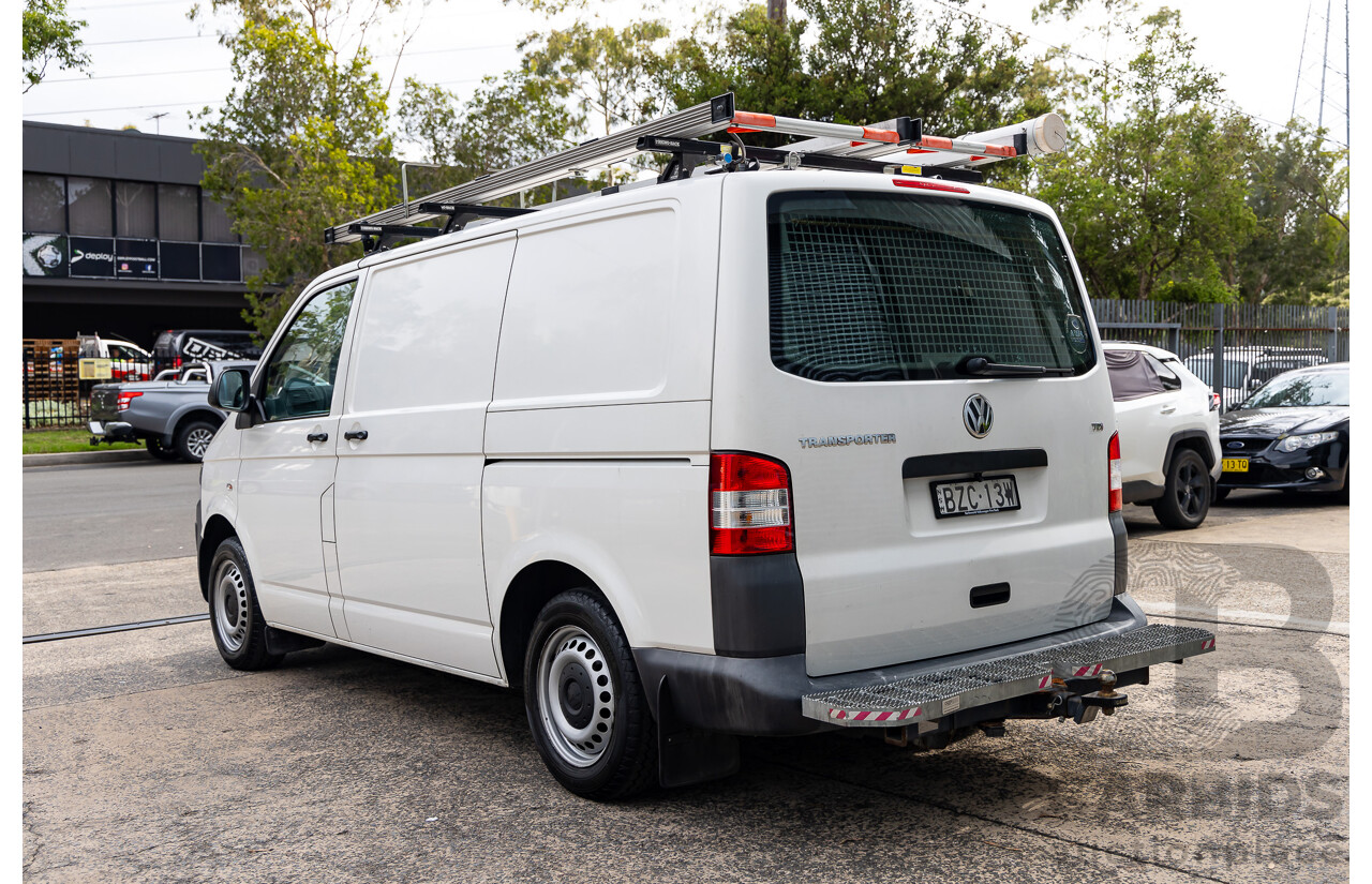 5/2011 Volkswagen Transporter 103 TDI SWB MED T5 MY11 Van Candy White Turbo Diesel 2.0L