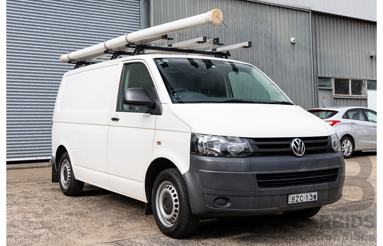 5/2011 Volkswagen Transporter 103 TDI SWB MED T5 MY11 Van Candy White Turbo Diesel 2.0L
