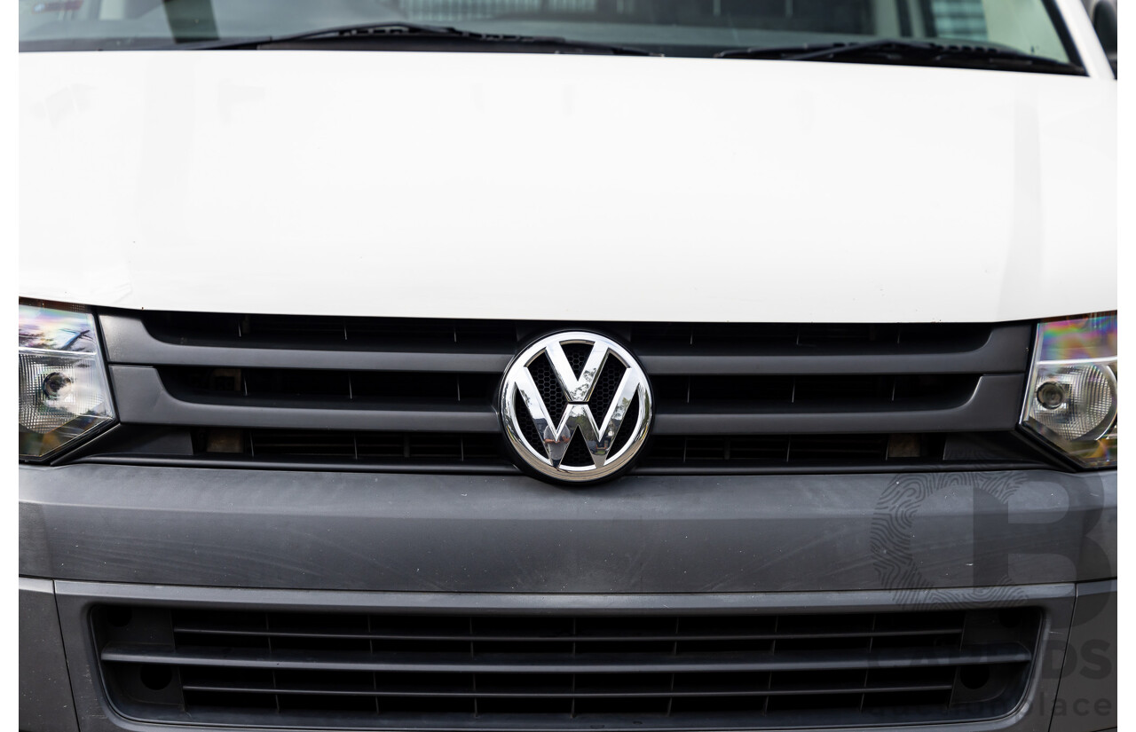 5/2011 Volkswagen Transporter 103 TDI SWB MED T5 MY11 Van Candy White Turbo Diesel 2.0L