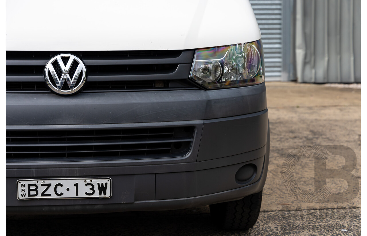 5/2011 Volkswagen Transporter 103 TDI SWB MED T5 MY11 Van Candy White Turbo Diesel 2.0L