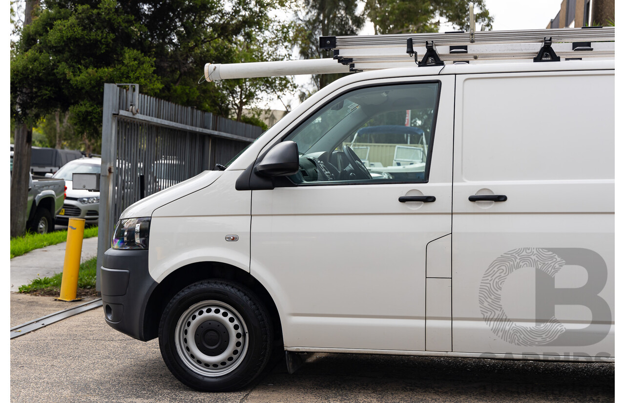 5/2011 Volkswagen Transporter 103 TDI SWB MED T5 MY11 Van Candy White Turbo Diesel 2.0L