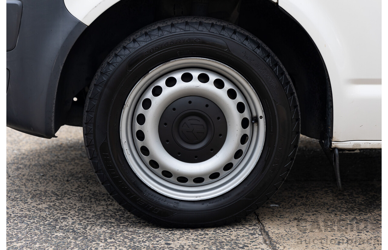 5/2011 Volkswagen Transporter 103 TDI SWB MED T5 MY11 Van Candy White Turbo Diesel 2.0L