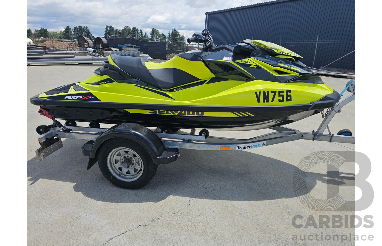 2019 Sea-Doo RXP-X 300 RS with Trailer - Supercharged 300HP