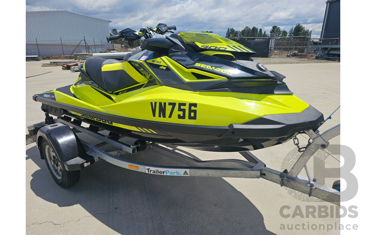 2019 Sea-Doo RXP-X 300 RS with Trailer - Supercharged 300HP