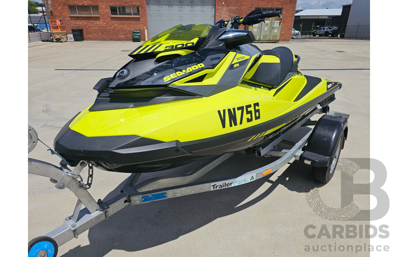 2019 Sea-Doo RXP-X 300 RS with Trailer - Supercharged 300HP