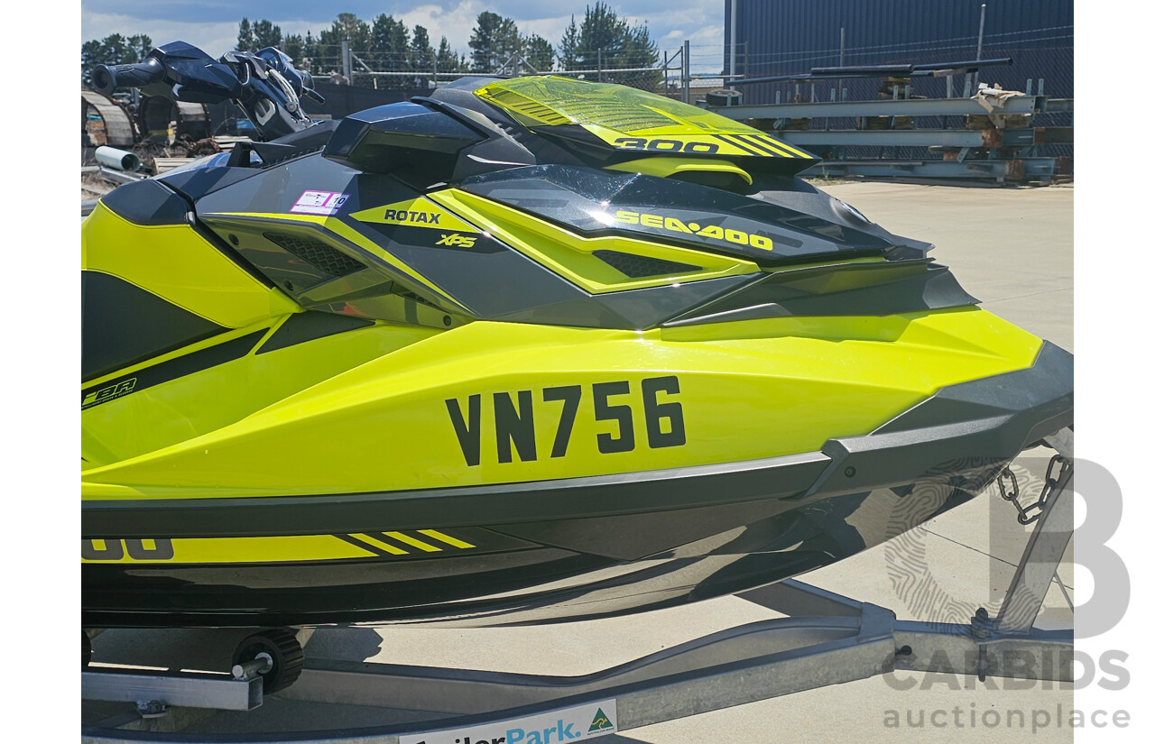 2019 Sea-Doo RXP-X 300 RS with Trailer - Supercharged 300HP