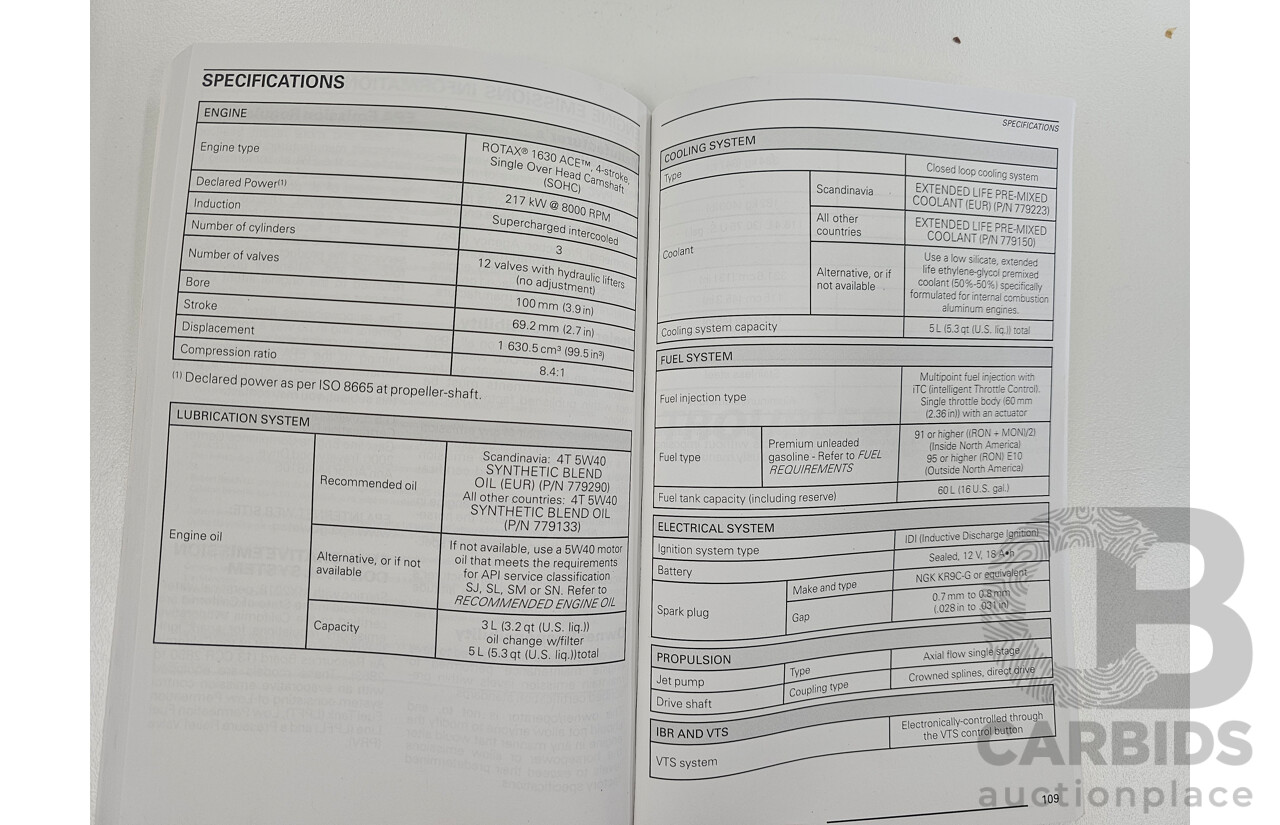 2019 Sea-Doo RXP-X 300 RS with Trailer - Supercharged 300HP