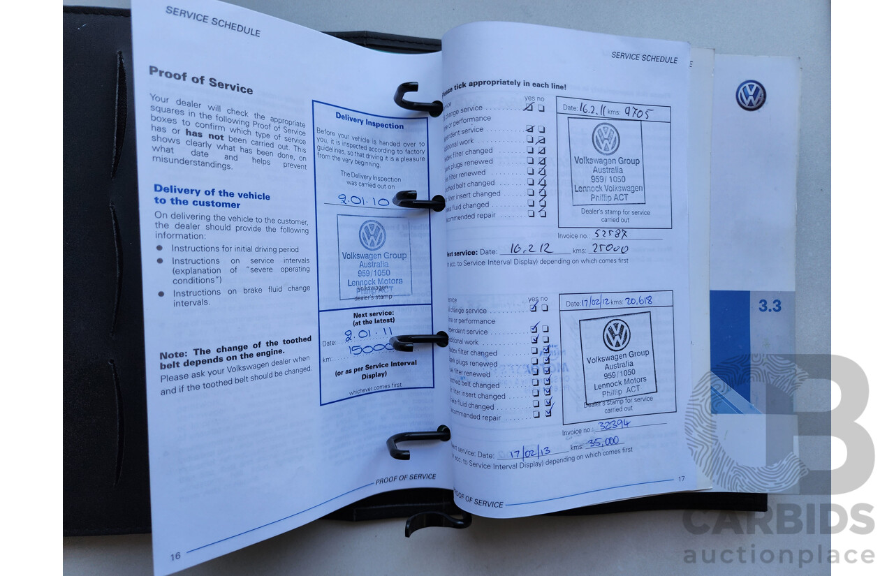 12/2009 Volkswagen Jetta 103 TDI FWD 1KM MY10 4D Sedan White 2.0L