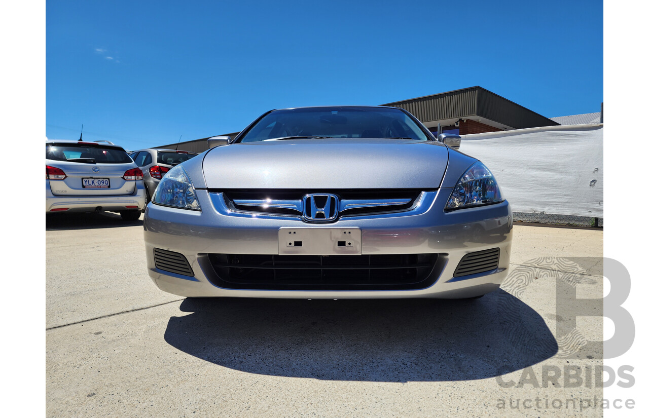 01/2007 Honda Accord VTi SPECIAL EDITION FWD 40 MY06 UPGRADE 4D Sedan Silver 2.4L
