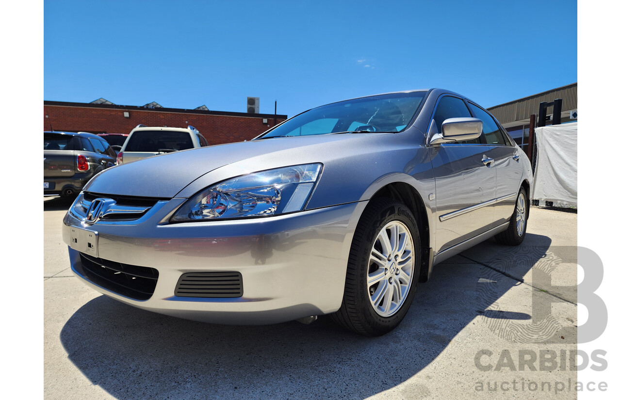01/2007 Honda Accord VTi SPECIAL EDITION FWD 40 MY06 UPGRADE 4D Sedan Silver 2.4L