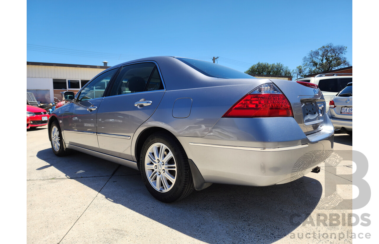 01/2007 Honda Accord VTi SPECIAL EDITION FWD 40 MY06 UPGRADE 4D Sedan Silver 2.4L
