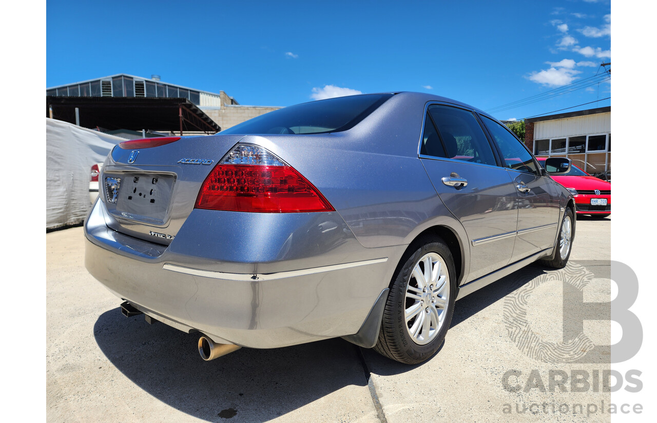 01/2007 Honda Accord VTi SPECIAL EDITION FWD 40 MY06 UPGRADE 4D Sedan Silver 2.4L