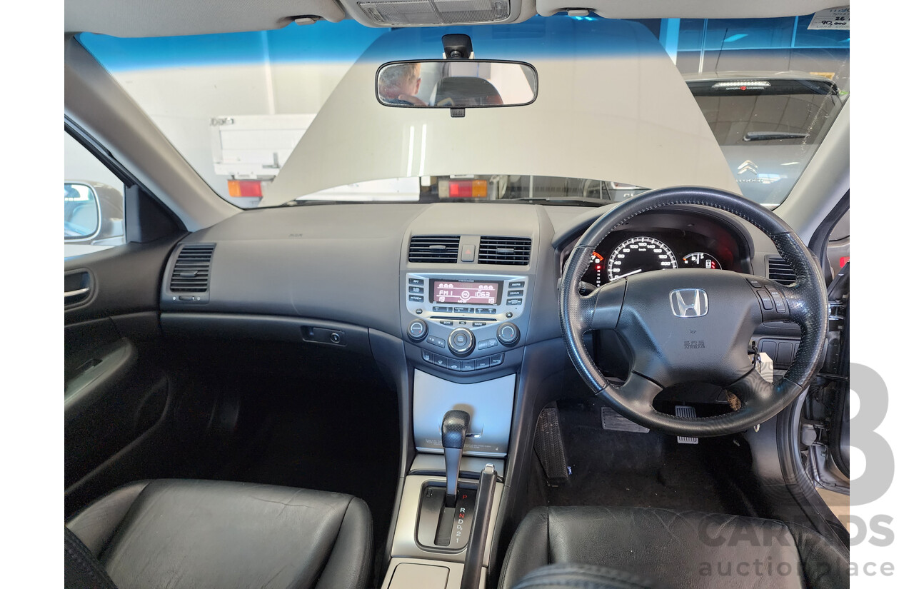 01/2007 Honda Accord VTi SPECIAL EDITION FWD 40 MY06 UPGRADE 4D Sedan Silver 2.4L