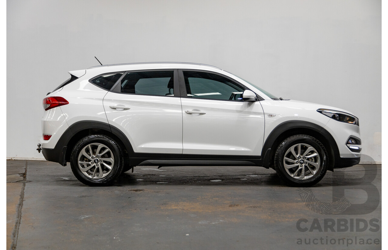 04/2017 Hyundai Tucson ACTIVE (FWD) FWD TL2 MY18 4D Wagon Pure White 2.0L