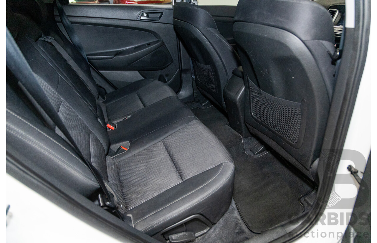 04/2017 Hyundai Tucson ACTIVE (FWD) FWD TL2 MY18 4D Wagon Pure White 2.0L