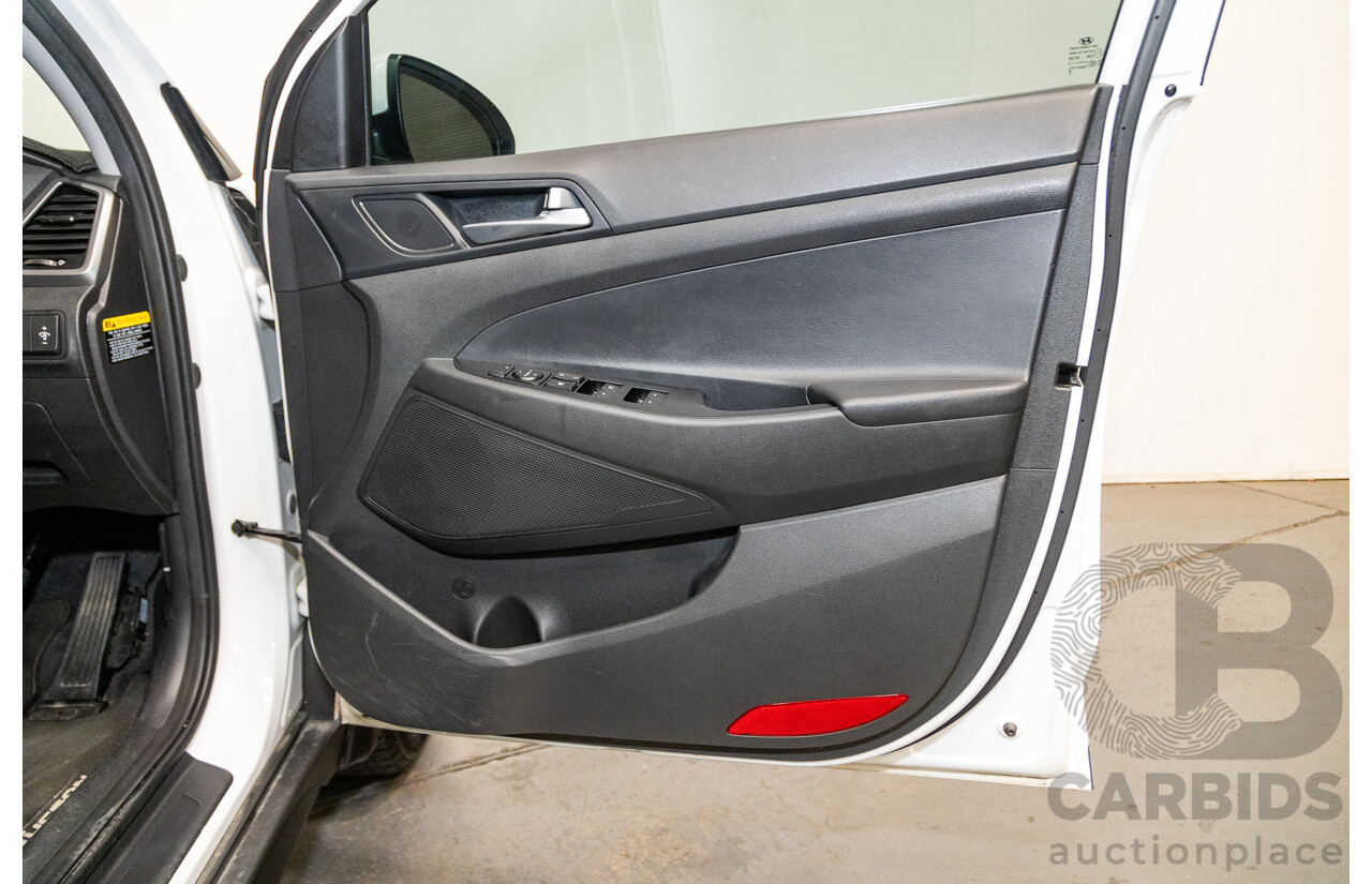 04/2017 Hyundai Tucson ACTIVE (FWD) FWD TL2 MY18 4D Wagon Pure White 2.0L