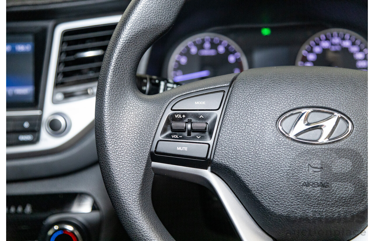 04/2017 Hyundai Tucson ACTIVE (FWD) FWD TL2 MY18 4D Wagon Pure White 2.0L