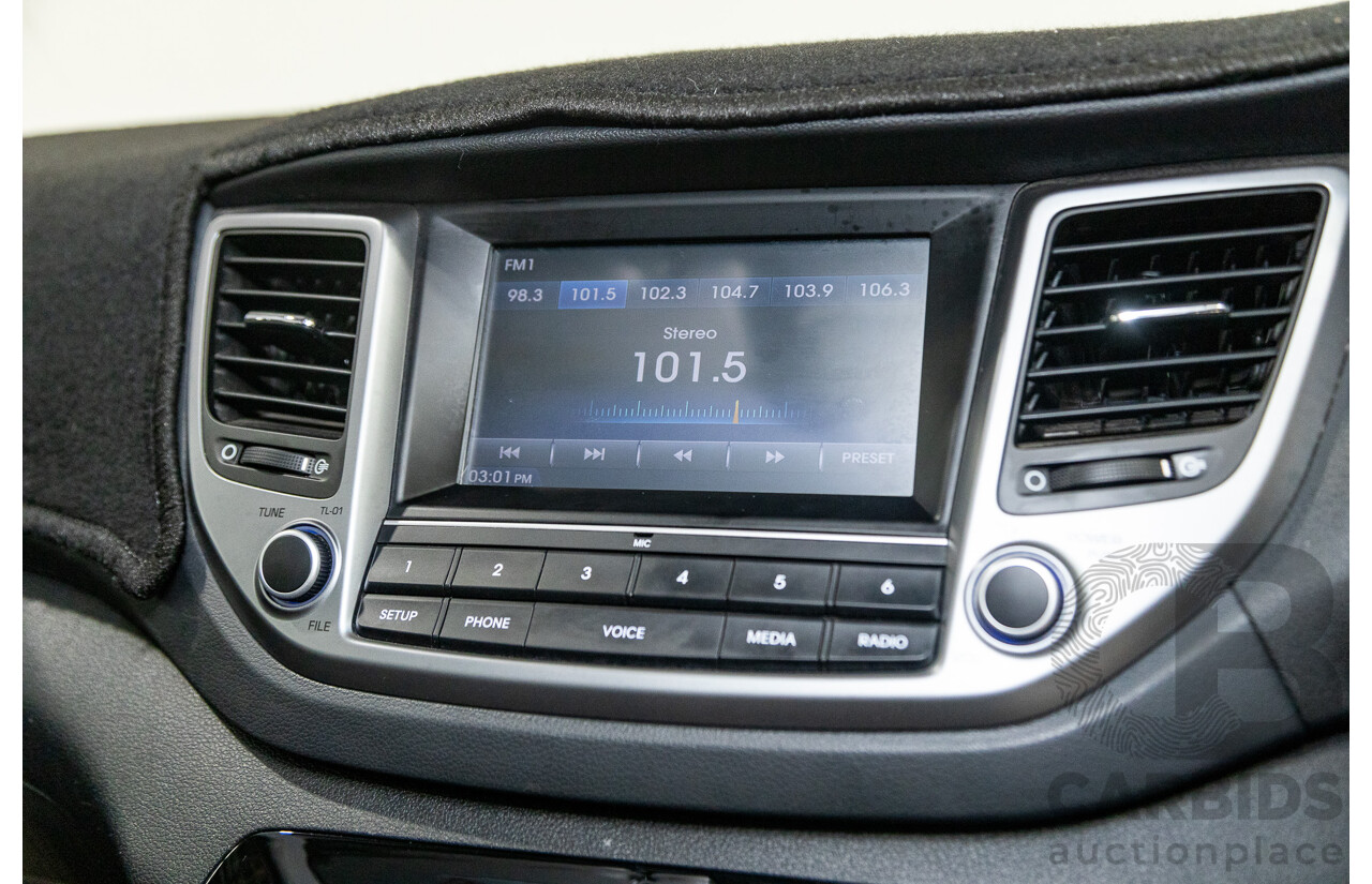 04/2017 Hyundai Tucson ACTIVE (FWD) FWD TL2 MY18 4D Wagon Pure White 2.0L