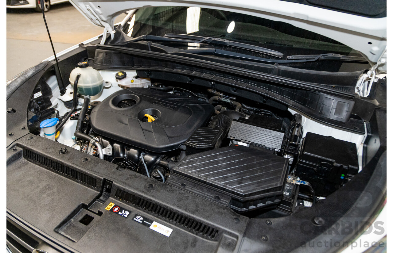 04/2017 Hyundai Tucson ACTIVE (FWD) FWD TL2 MY18 4D Wagon Pure White 2.0L