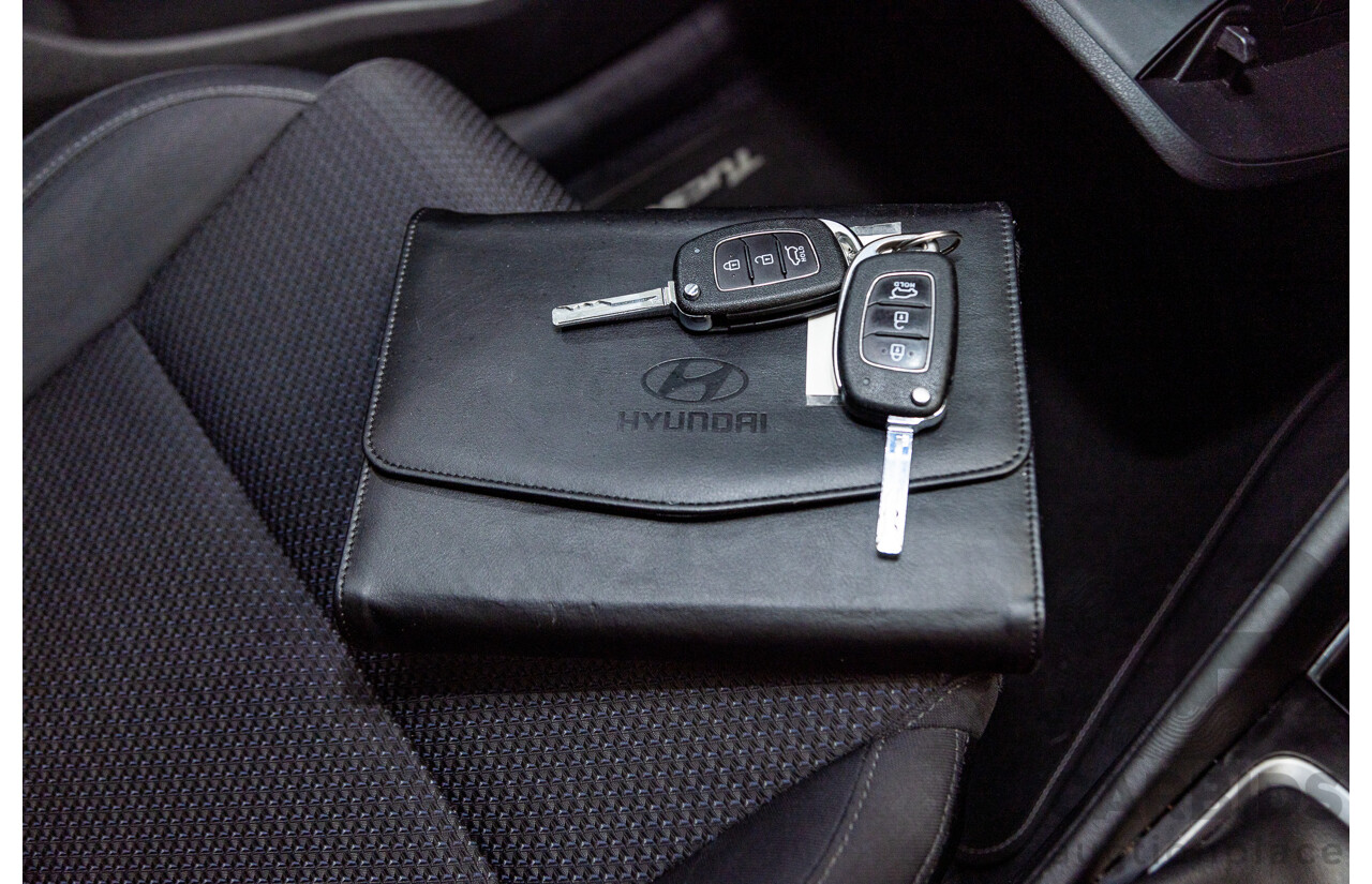 04/2017 Hyundai Tucson ACTIVE (FWD) FWD TL2 MY18 4D Wagon Pure White 2.0L