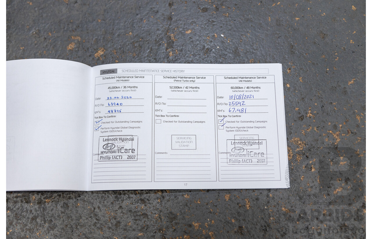 04/2017 Hyundai Tucson ACTIVE (FWD) FWD TL2 MY18 4D Wagon Pure White 2.0L