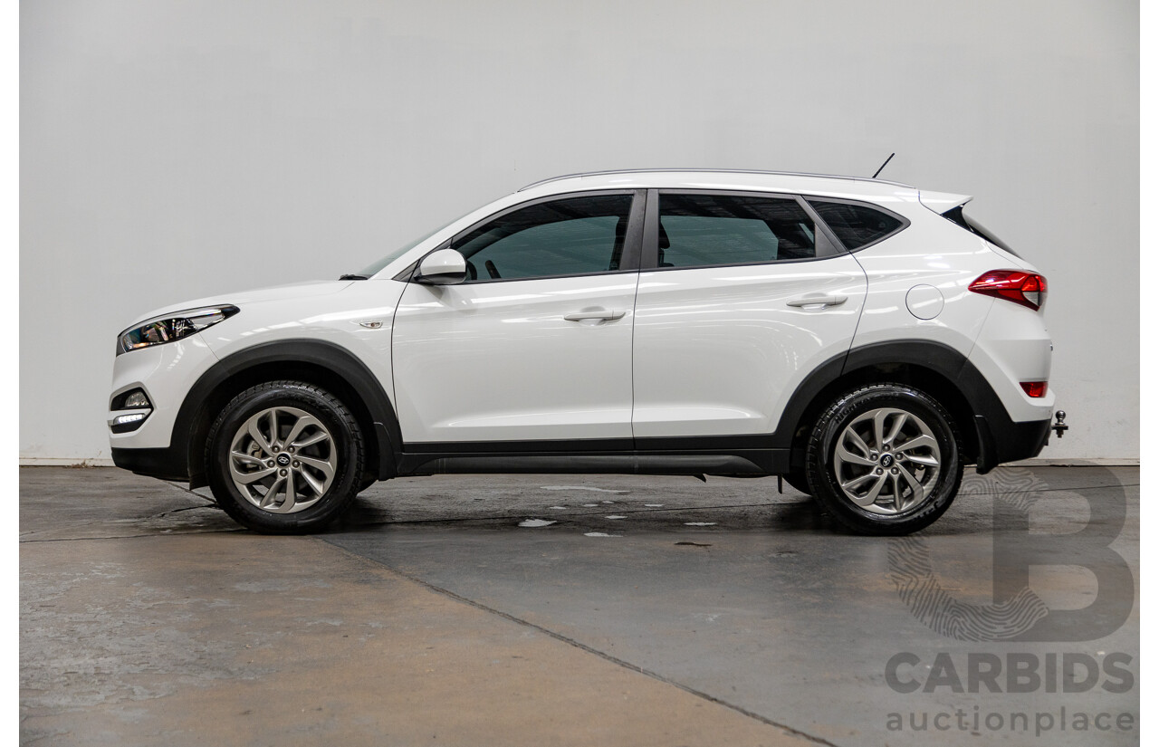 04/2017 Hyundai Tucson ACTIVE (FWD) FWD TL2 MY18 4D Wagon Pure White 2.0L