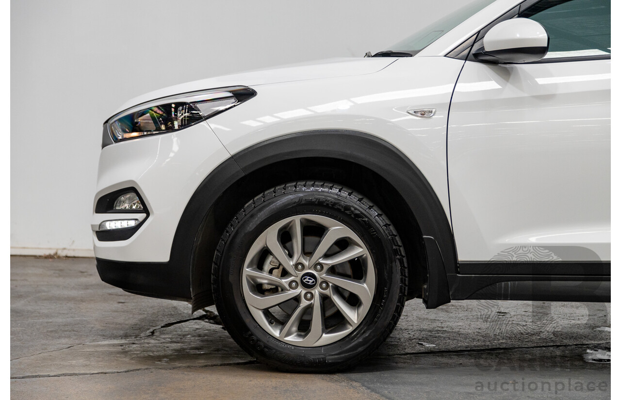 04/2017 Hyundai Tucson ACTIVE (FWD) FWD TL2 MY18 4D Wagon Pure White 2.0L