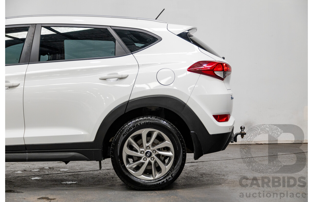 04/2017 Hyundai Tucson ACTIVE (FWD) FWD TL2 MY18 4D Wagon Pure White 2.0L