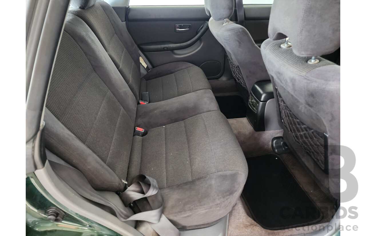 5/2001 Subaru Outback  MY01 4d Wagon Green 2.5L