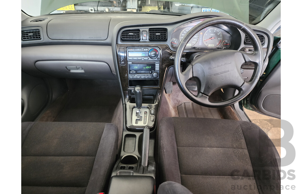 5/2001 Subaru Outback  MY01 4d Wagon Green 2.5L