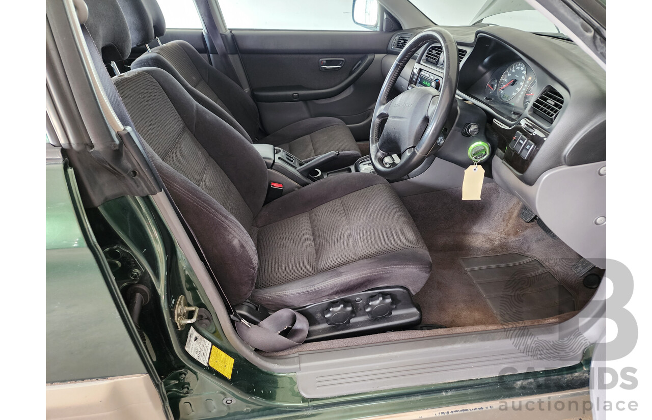 5/2001 Subaru Outback  MY01 4d Wagon Green 2.5L