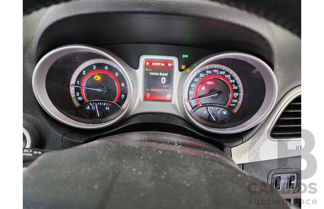 11/2013 Fiat Freemont Lounge JF 4d Wagon Black 2.4L