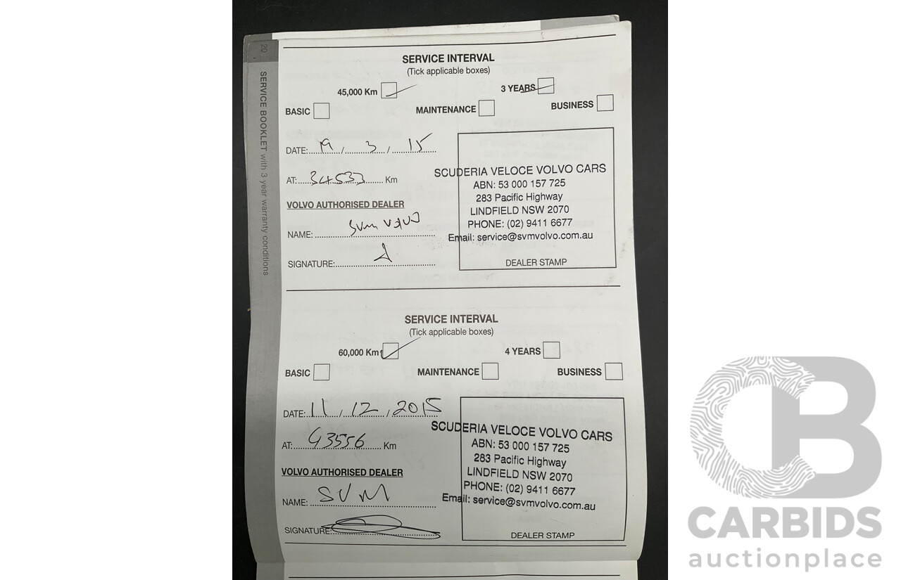 11/2011 Volvo XC60 D5 R-Design DZ MY12 4d Wagon Ice White Twin Turbo Diesel 2.4L