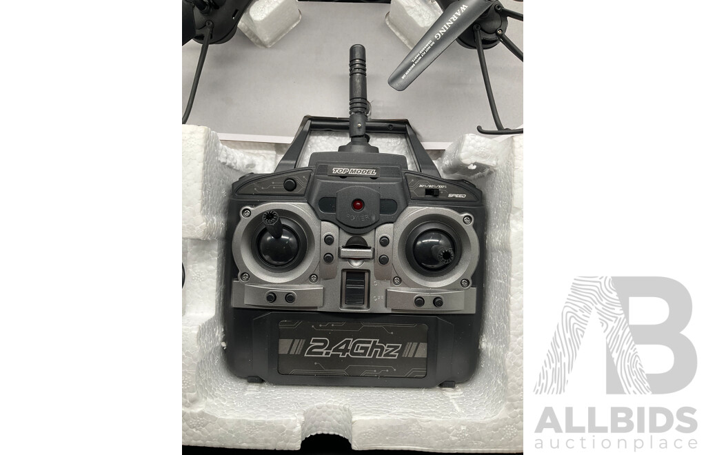 POLARIS HD Drone with Wifi and STUNT Drone - Lot of 2