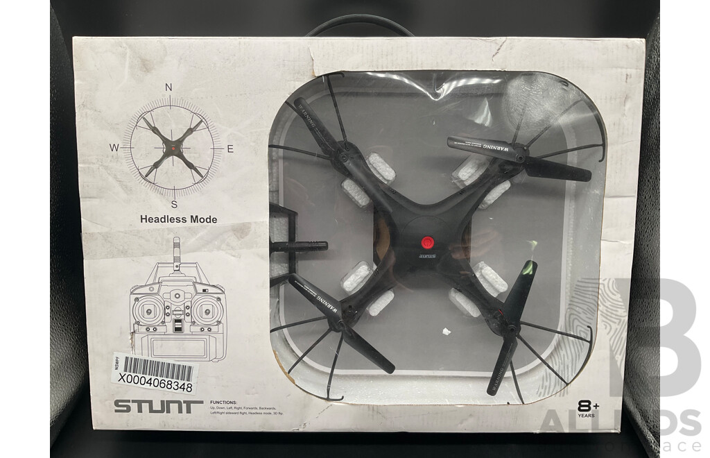 POLARIS HD Drone with Wifi and STUNT Drone - Lot of 2