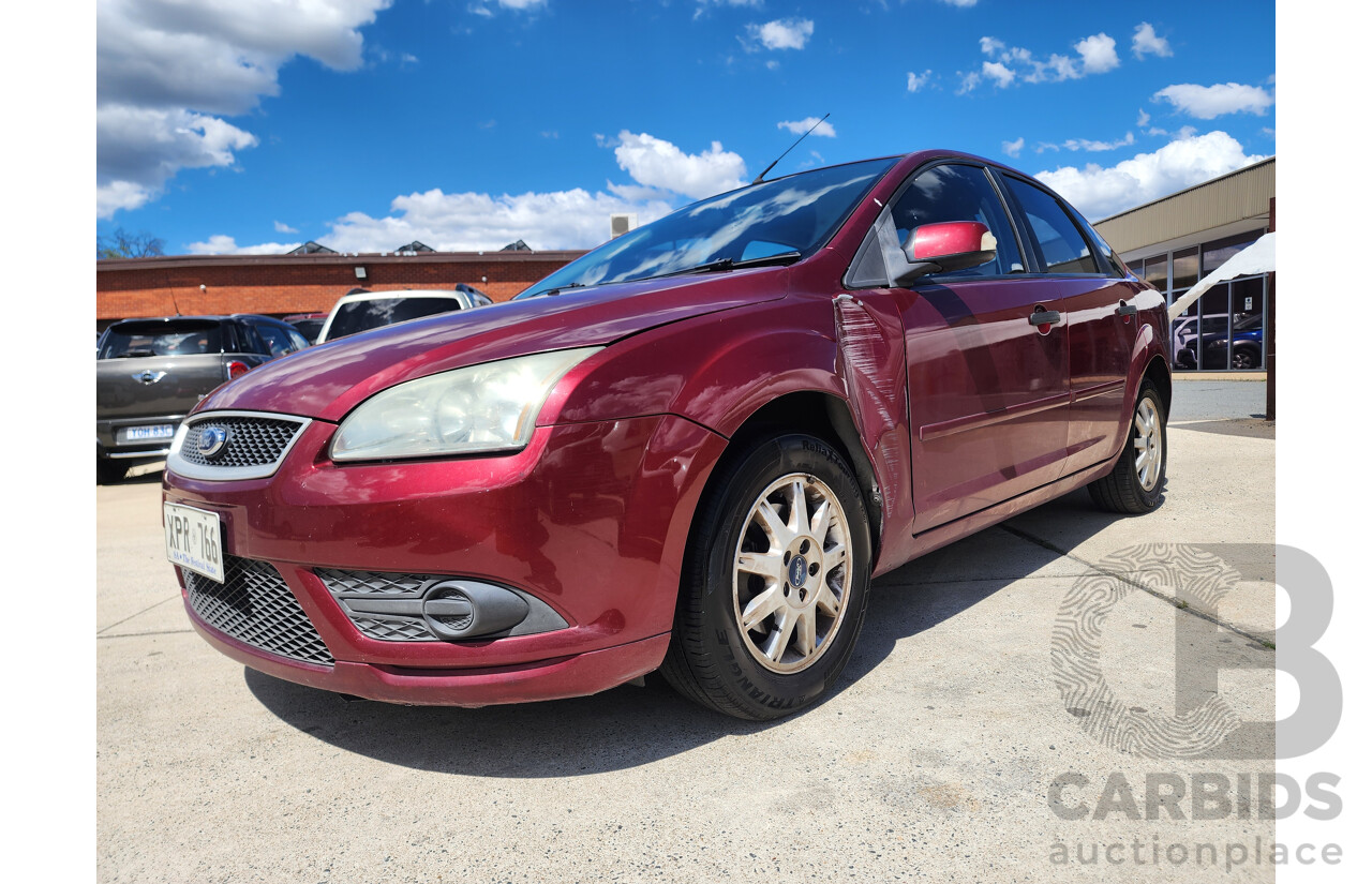 09/2007 Ford Focus CL FWD LS 4D Sedan Red 2.0L