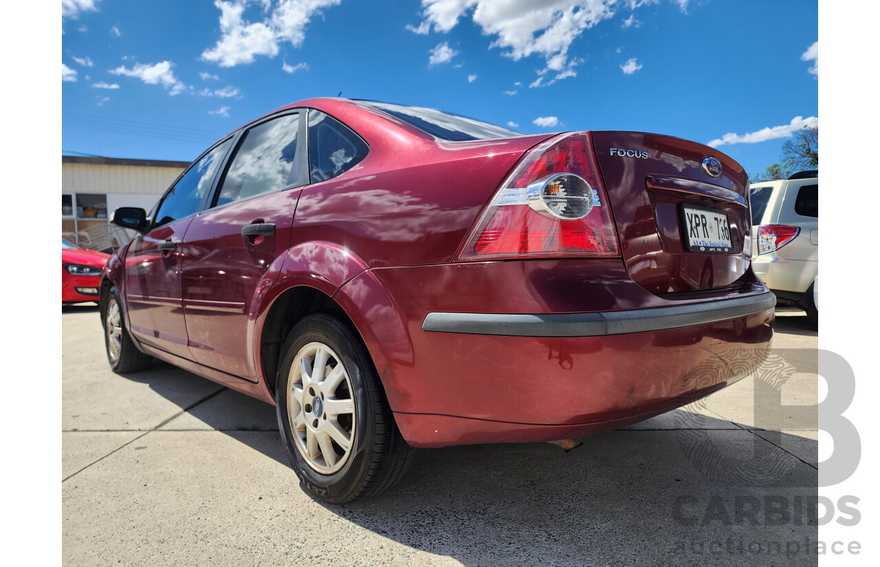 09/2007 Ford Focus CL FWD LS 4D Sedan Red 2.0L