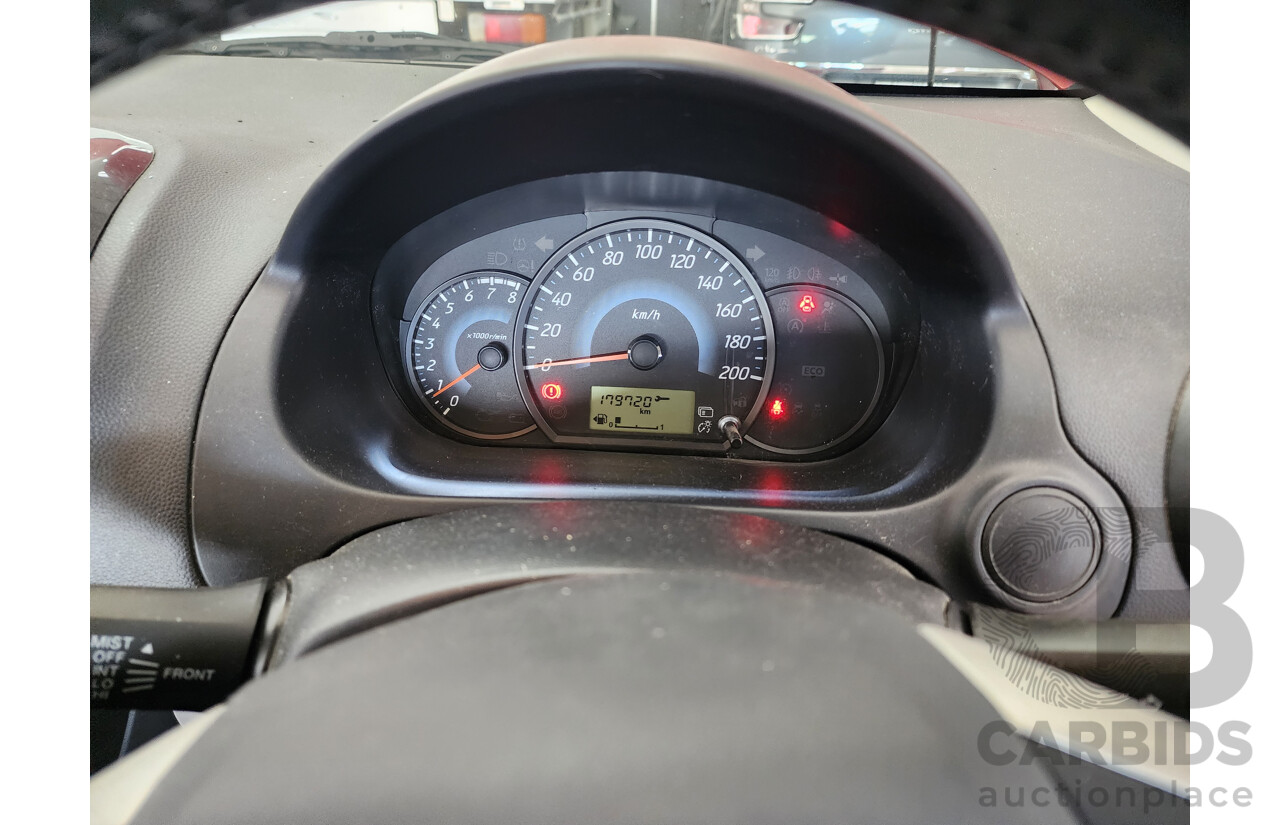 7/2013 Mitsubishi Mirage ES LA 5d Hatchback Red 1.2L