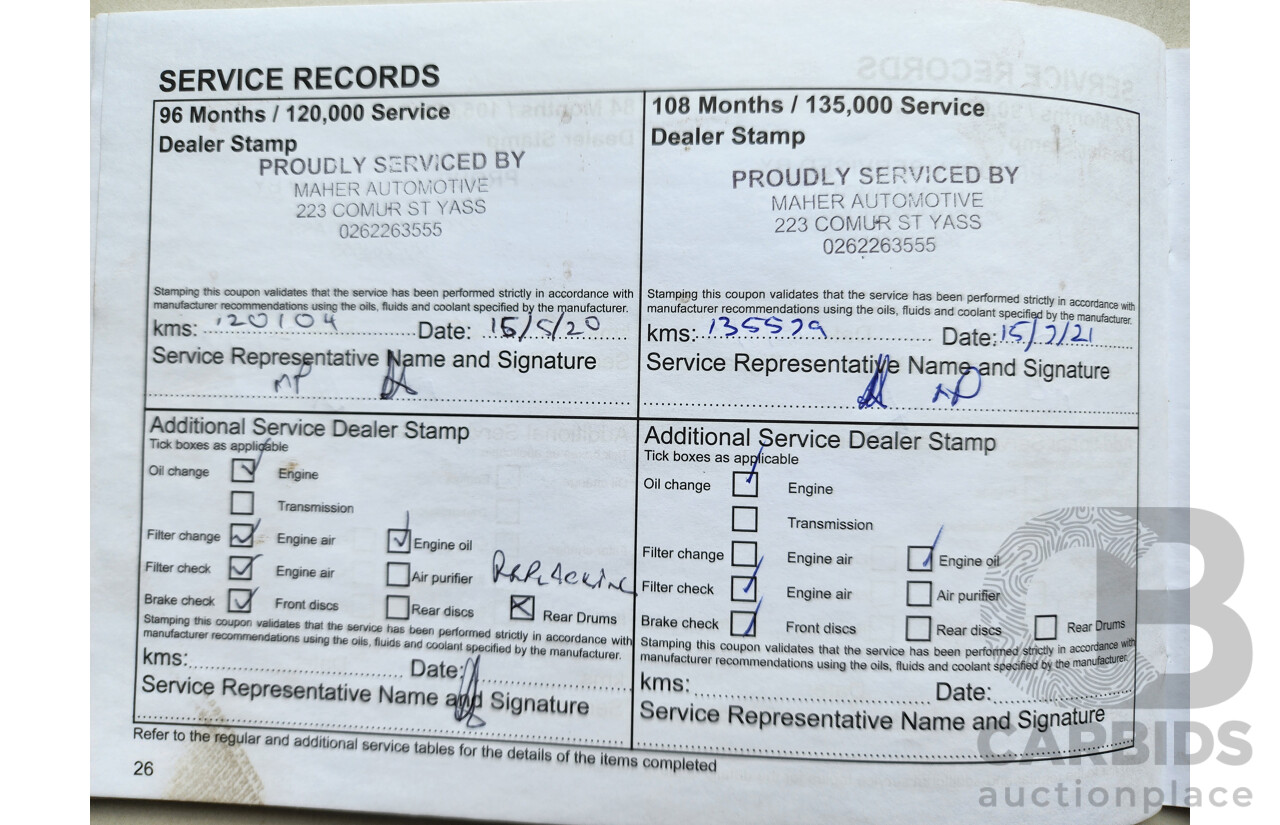 7/2013 Mitsubishi Mirage ES LA 5d Hatchback Red 1.2L